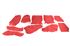 Vinyl Seat Cover Kit - Red - RG1204RED
